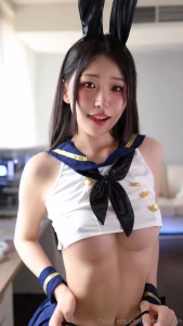 How do you like my new outfit dm me for the full shimakaze cosplay