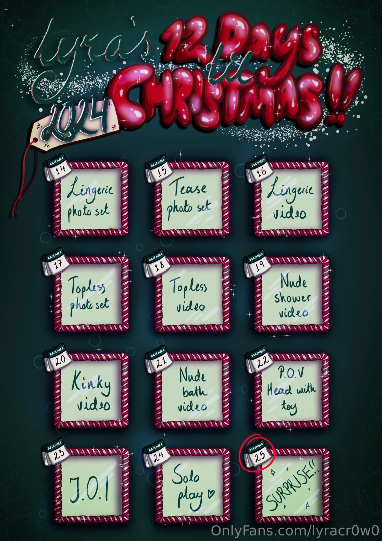 Christmas bundle 2024 worth 170 lyra s 12 days of christmas a huge 