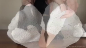 Socks removal soles close-ups become more obsessed with my soft