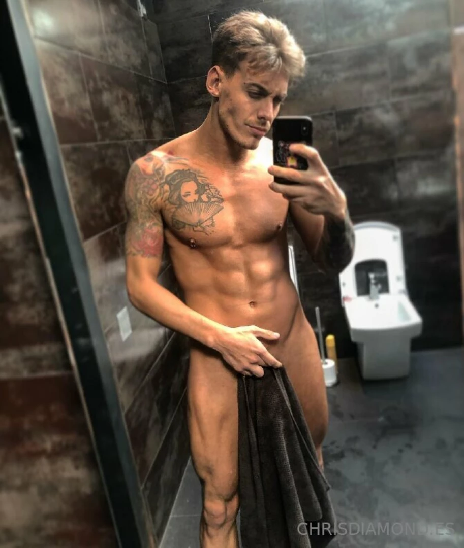 I have something very hard under the towel if you want to see it now 