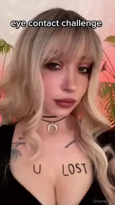 Eye contact challenge part 2 