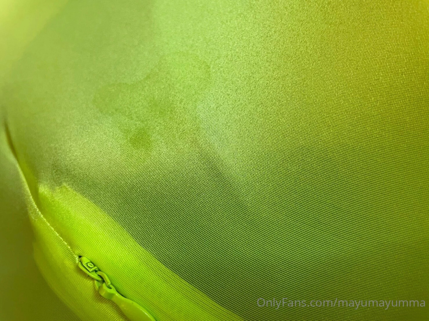 Yello-green full body tights and fetish space part 8 