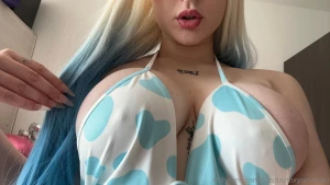 Muuuuuu you like to milk a horny cow then fuck this cow hard and dont part 1