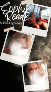 We decided to eat on the balcony i got on my knees to take his huge