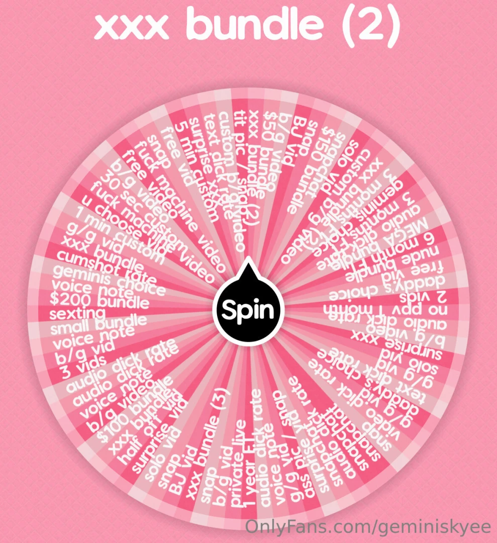 What somebody just won on my sweetheart wheel 