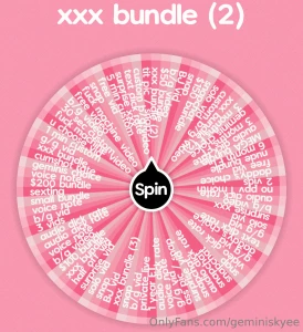 What somebody just won on my sweetheart wheel