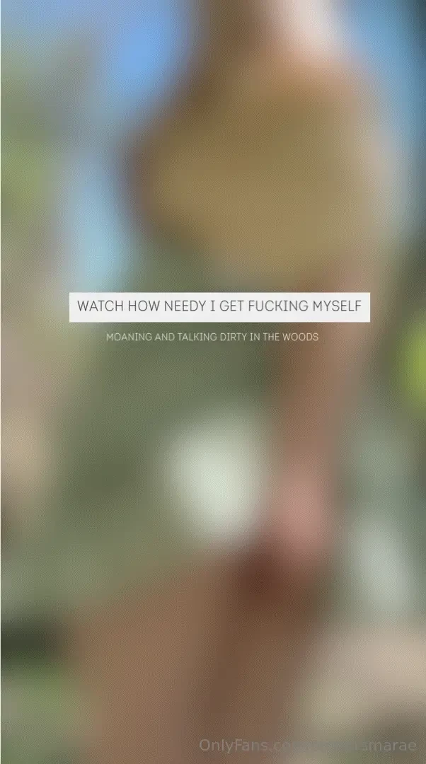 Have you ever wondered how i sound while i fuck myself wanted to watch 