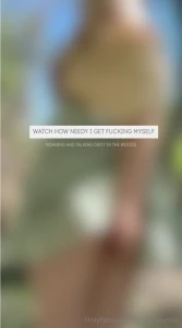 Have you ever wondered how i sound while i fuck myself wanted to watch