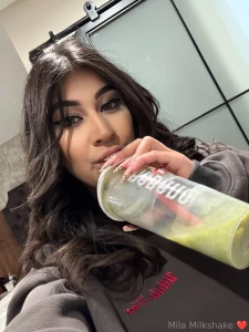 Sucking on my iced matcha latte is not the only thing i only enjoy to