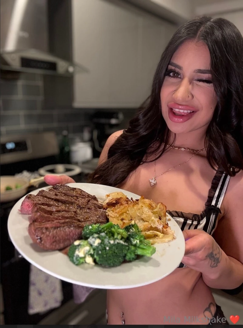 I ll cook you dinner and you tell me how you want your desert 