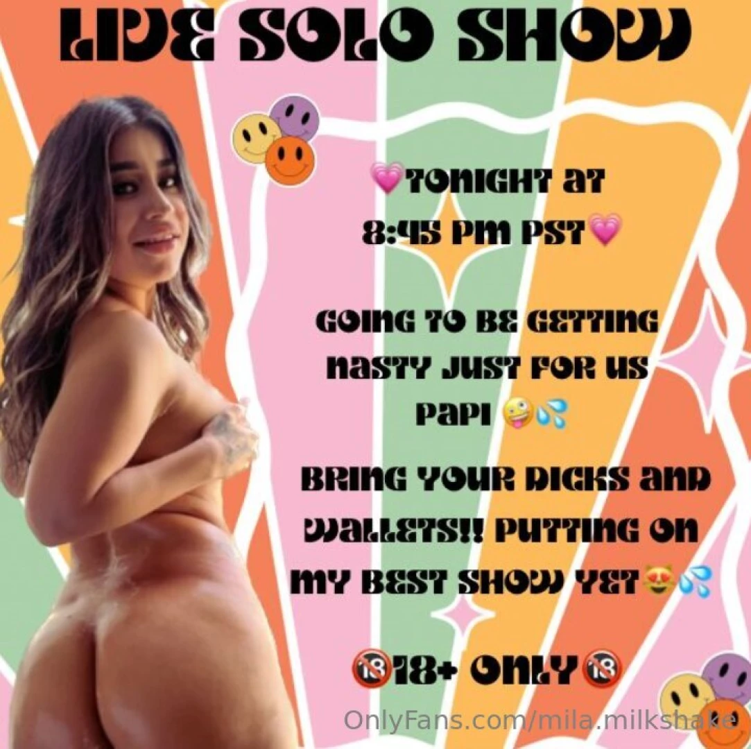 Just a few more hours now papi get thos diccs and wallets ready for my 