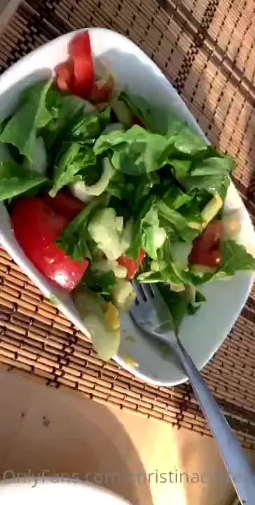 Dinner most from my garden 