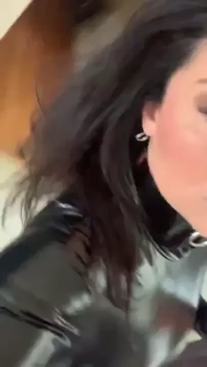 Shiny shiny catsuit shit a very restrictive video today for bondage 