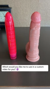 Which toy would you like to see me play with the most in a custom