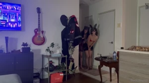 Double blowjob alert left this bell for the birthday boy to ring for