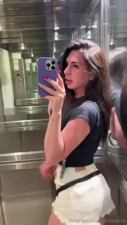 Oh great stuck in an elevator of course it s today when i m in a hurry 