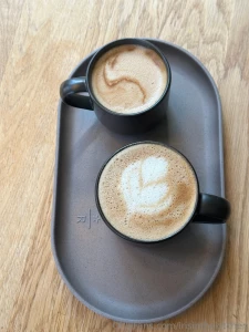 Good morning i got you a cup of coffee