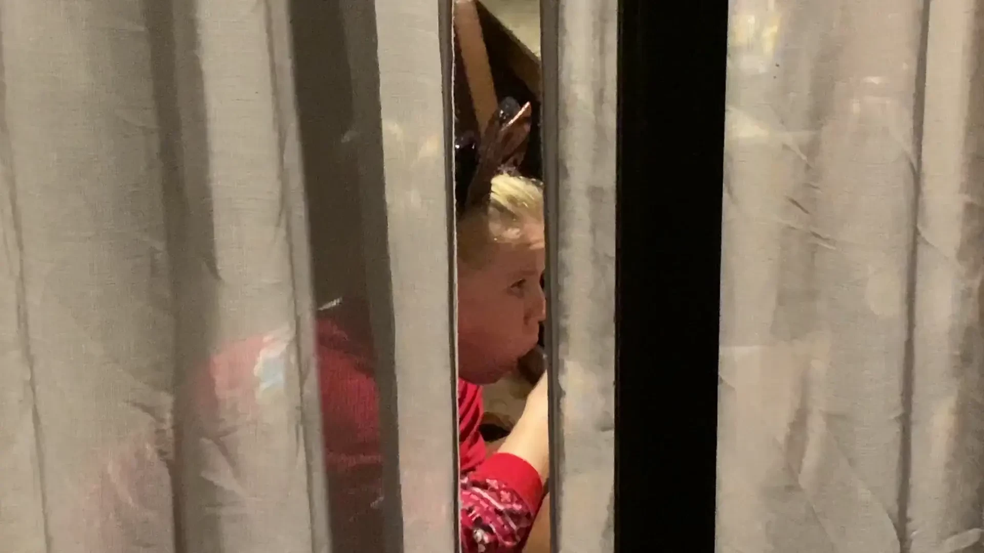 Pov you re on a late night stroll around the resort and see one window 