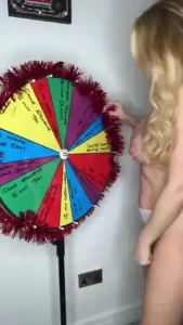 Happy december - spin the wheel spin for cameron