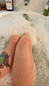More bath pics ft my chipped pedi part 1