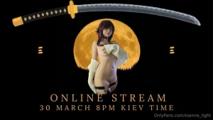 I want to invite you to my online stream it will be a lot of fun we