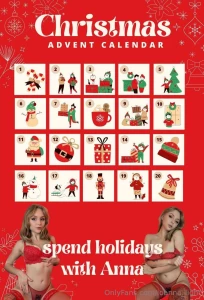 Cristmas advent calendar unlock this post or tip under it and get