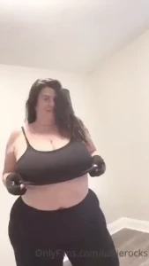 A little fun while working out this morning part 7