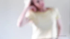 10 min sexy video playing with my body and titties in a see thru tiny