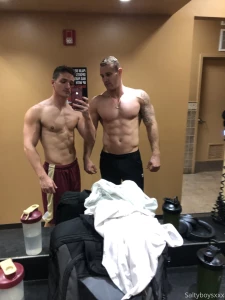 Just had a killer back pump we are both feelin wound up now and it