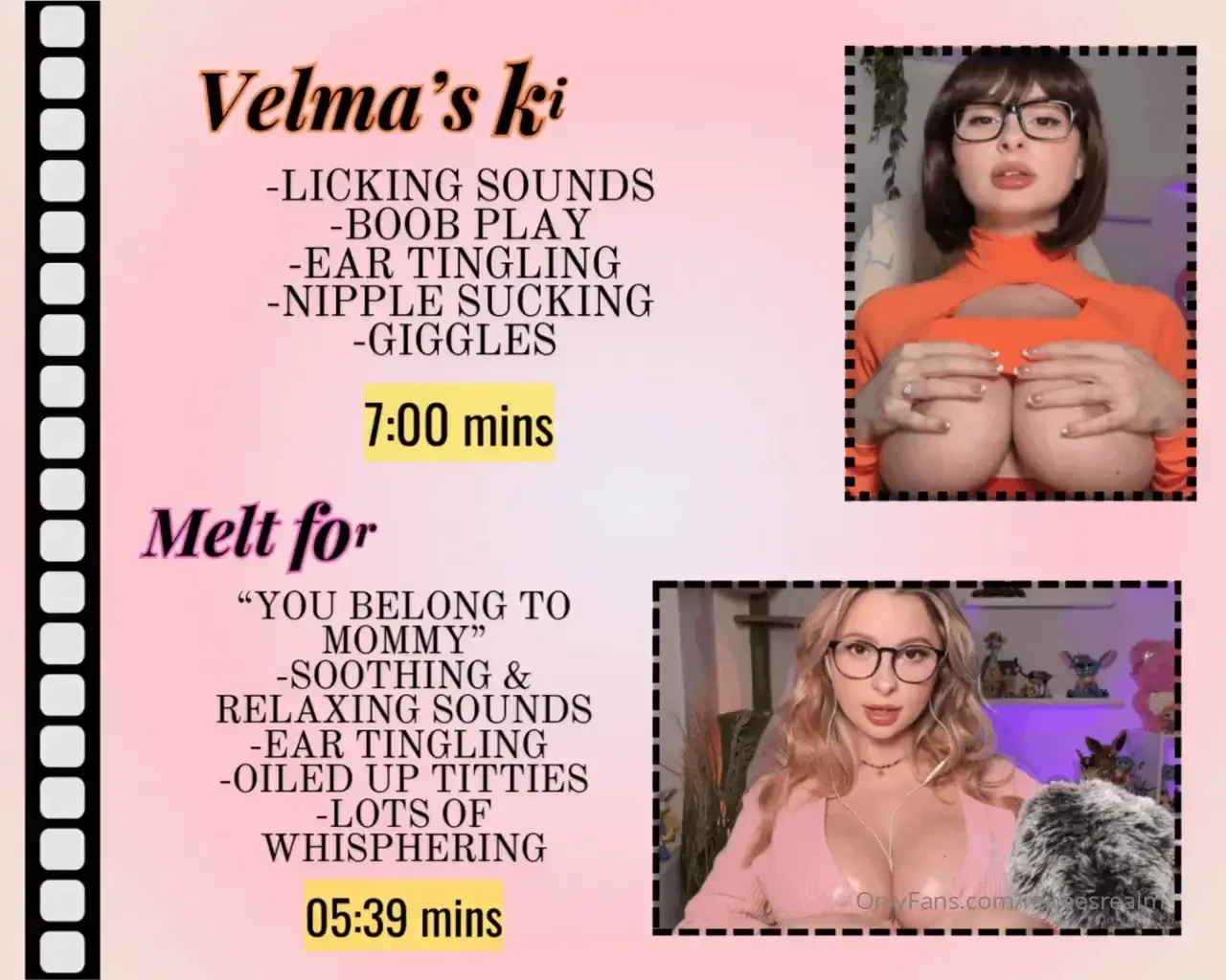 12 asmr promo stay silent and listen to whimpers and whispers are you 