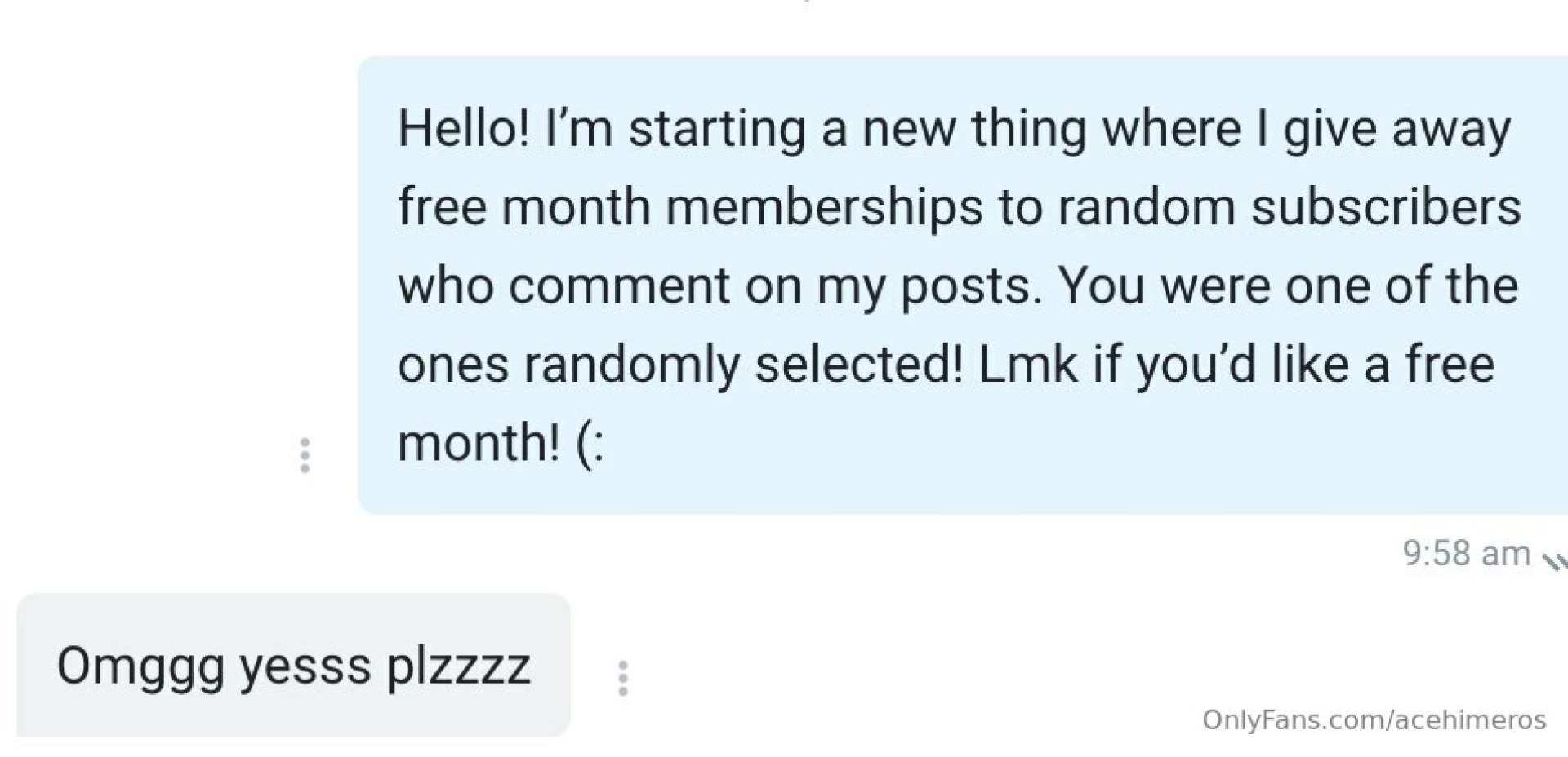 Hey y all i ll be giving away one-month subscriptions to a few of you part 2 