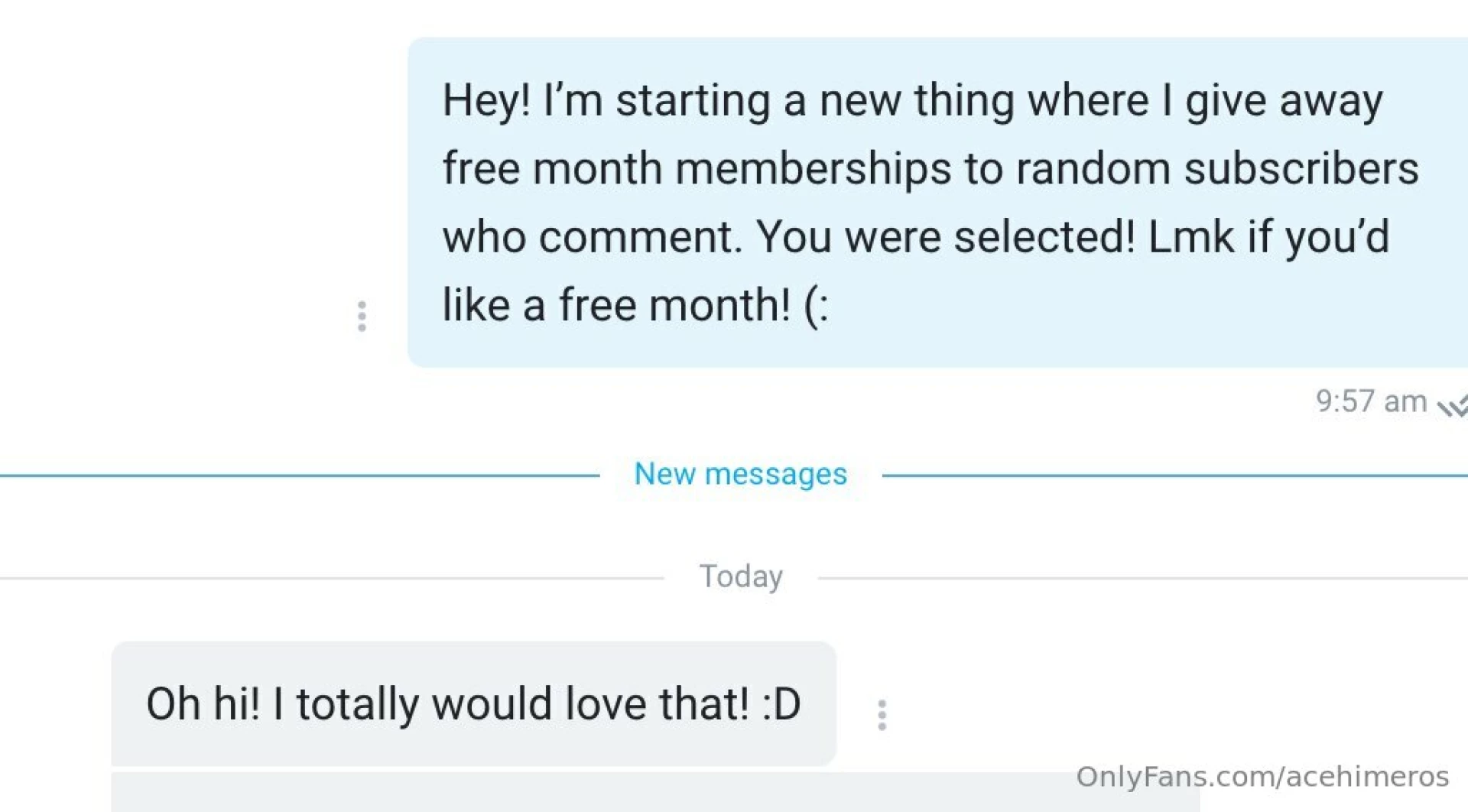 Hey y all i ll be giving away one-month subscriptions to a few of you part 1 