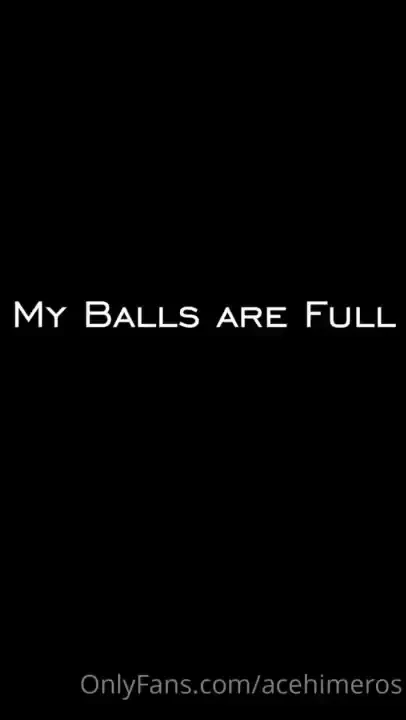 My baiis are full bringing you up close and personal with my cock and 