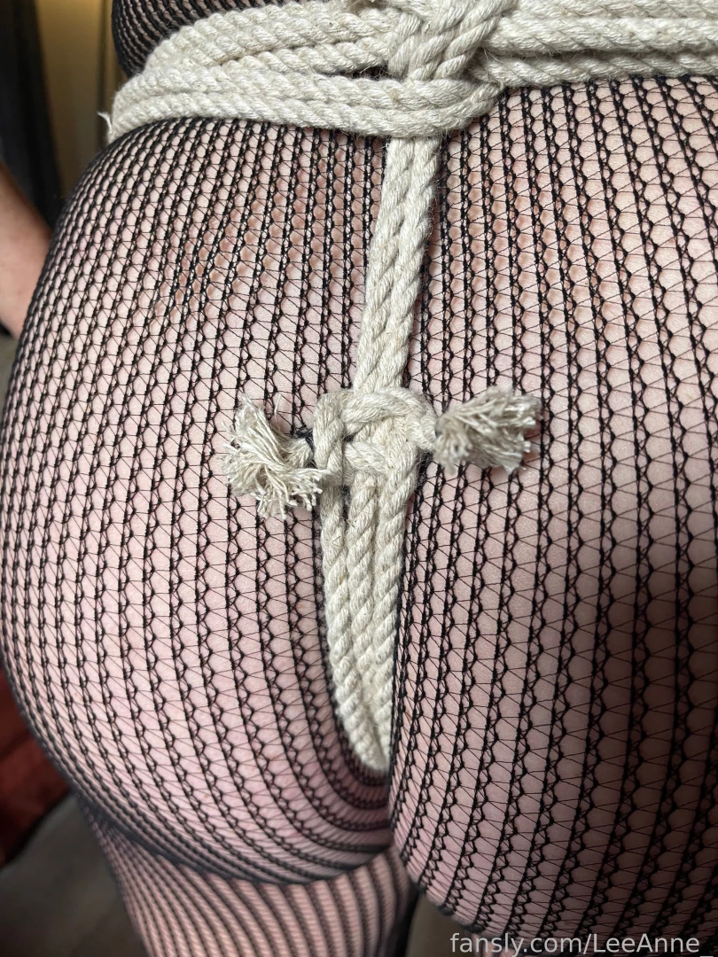 Shibari fishnet boobs bigboobs ass butt fyp part 5 