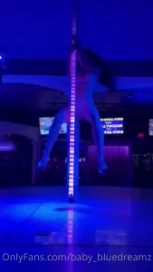 Club night tonight getting better at the pole each time