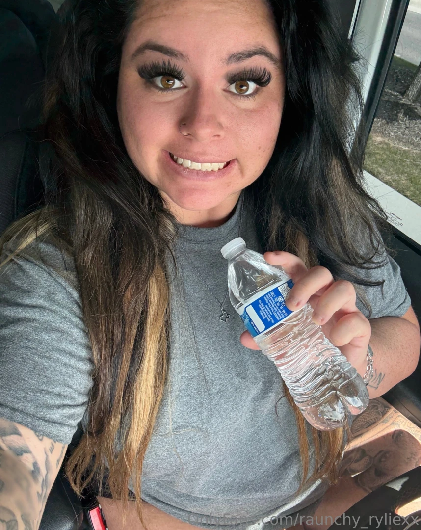 Out running errands for the day trying to stay hydrated in this heat 