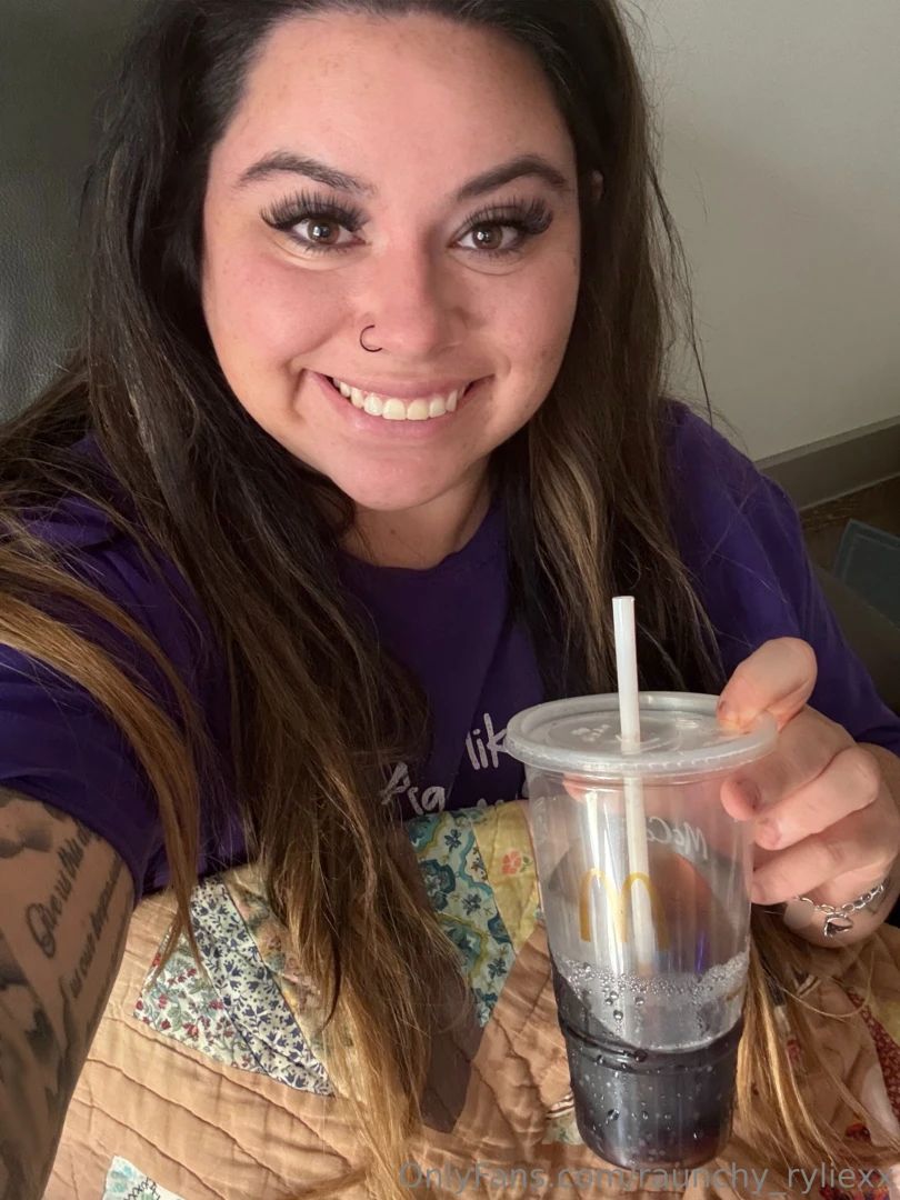 Mcdonald s for dinner happy to be relaxing now 