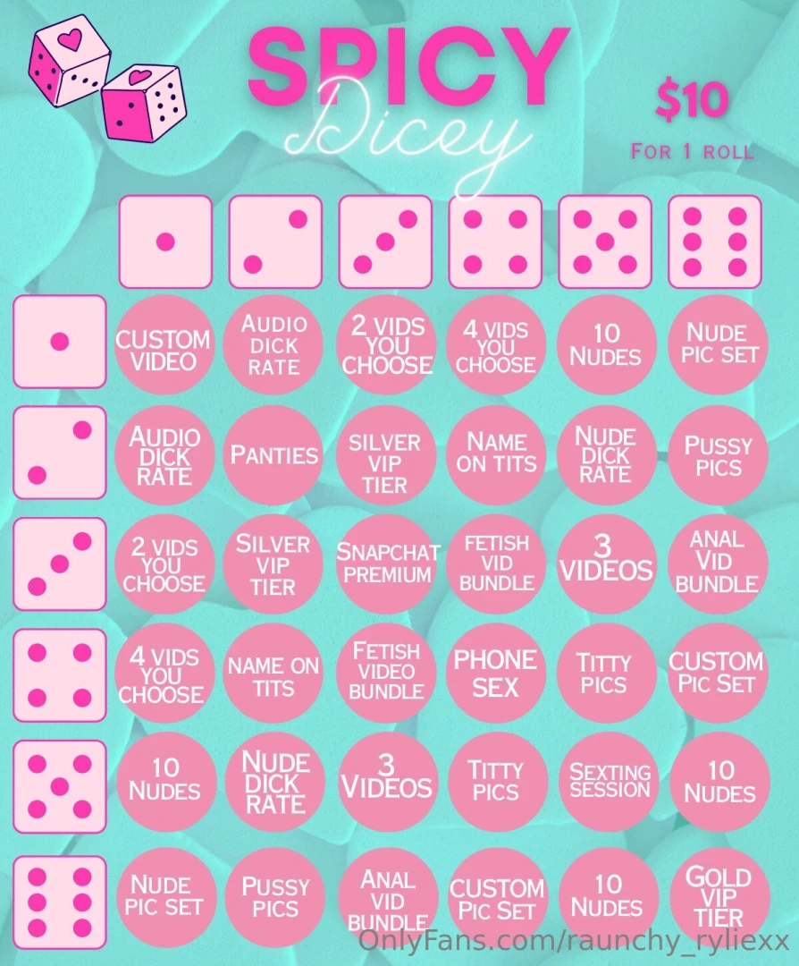 Ready to roll i had to spice up yalls thursday with this new dice game 