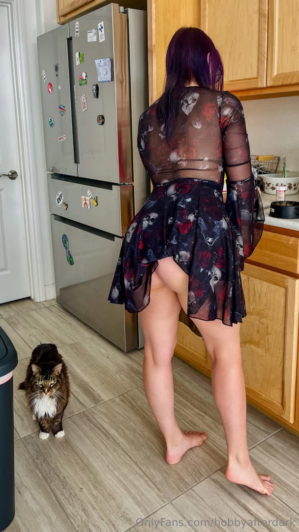 Working to make food ready for jack 