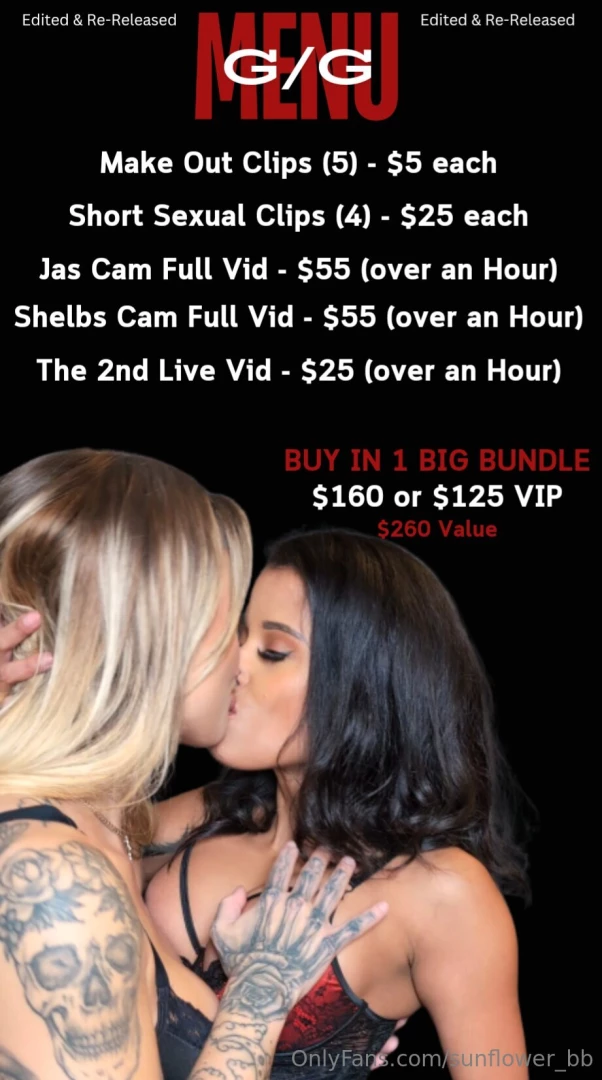 We are re-releasing a new edited version of shelbyfitt and i g g 