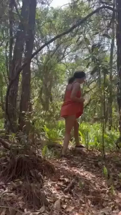 Today lina love wanted to fuck in the jungle 