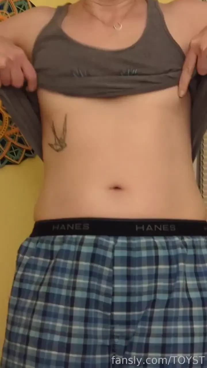 Sometimes the tanktop and boxers look is just all you need fyp redhead 