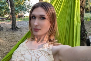 Enjoying a cool vacation in nature i spent the day surrounded by