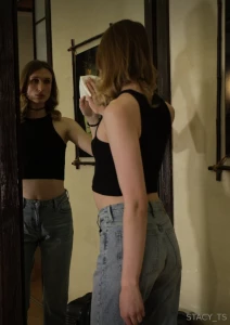 My mirror is my other half i always try to make it reflect not only my