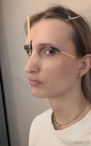 Thought i d share a life photo with you today i m having my eyebrows