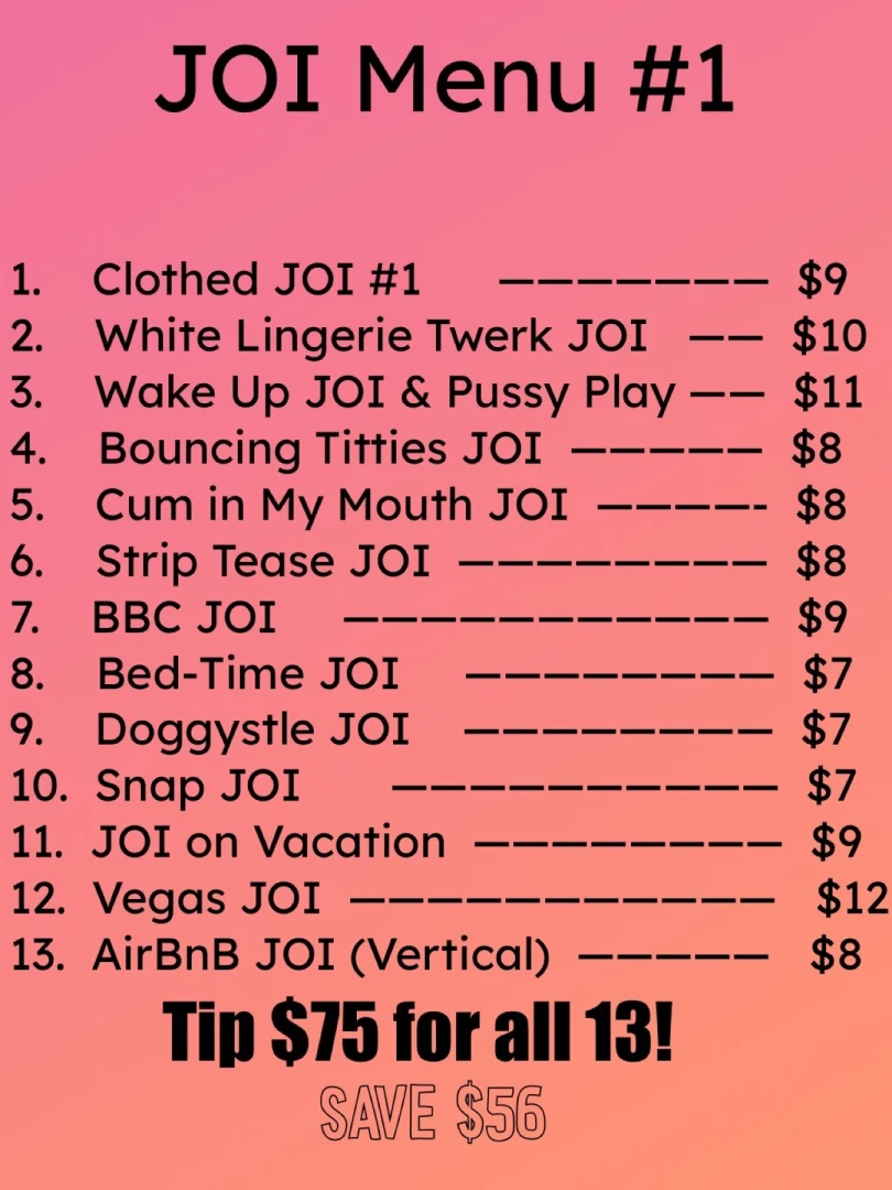 Get 13 jois for only 75 - save 56 or bogo 40 off all vids until june 
