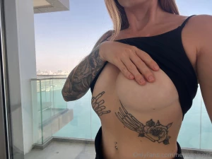 I get turned on knowing someone could see me part 1