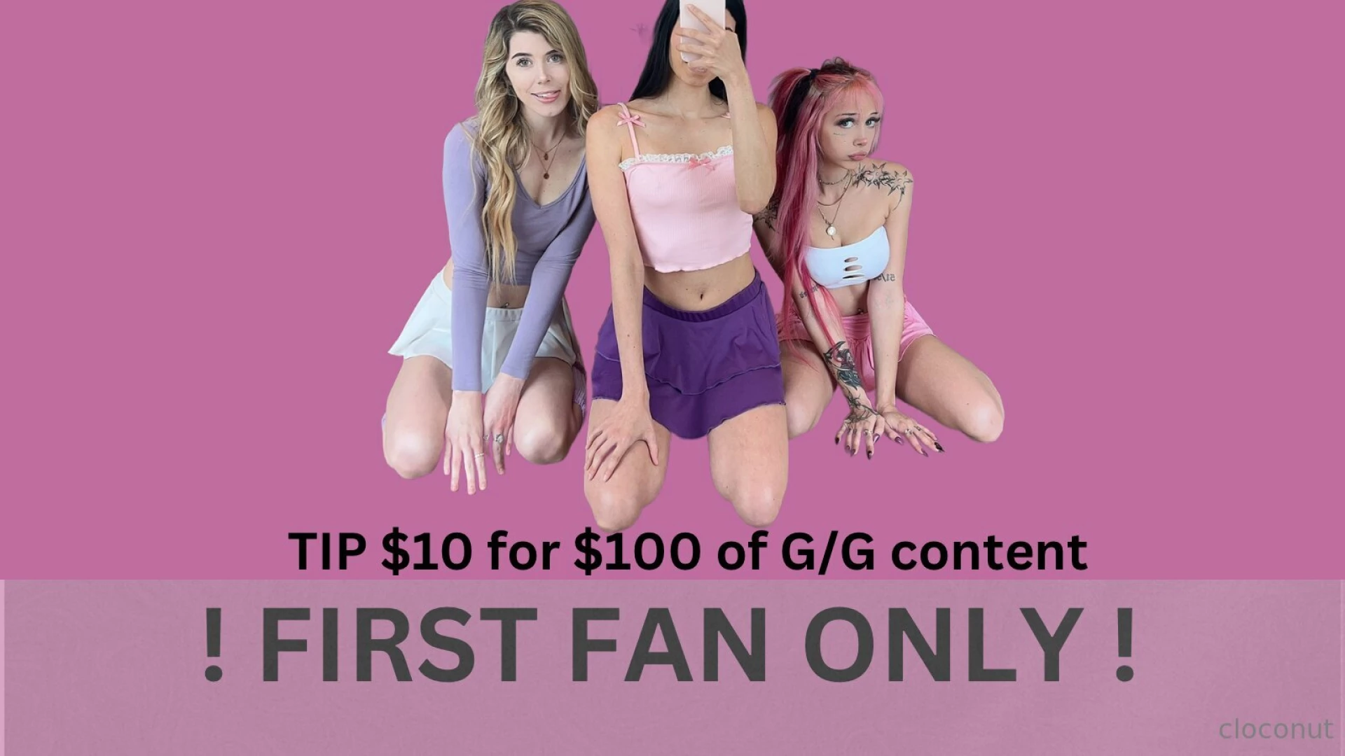 Get spoiled first only 