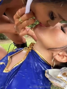 After that big squirt we swallowed everything