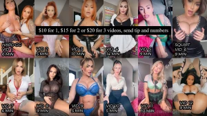 1 for 10 2 for 15 3 for 20 tip on this post babes and message me the